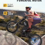 GT73 sähköfatbike turbo-ajossa – tehokas 2000W sähköpyörä maastokäyttöön ja huippunopeuksiin.