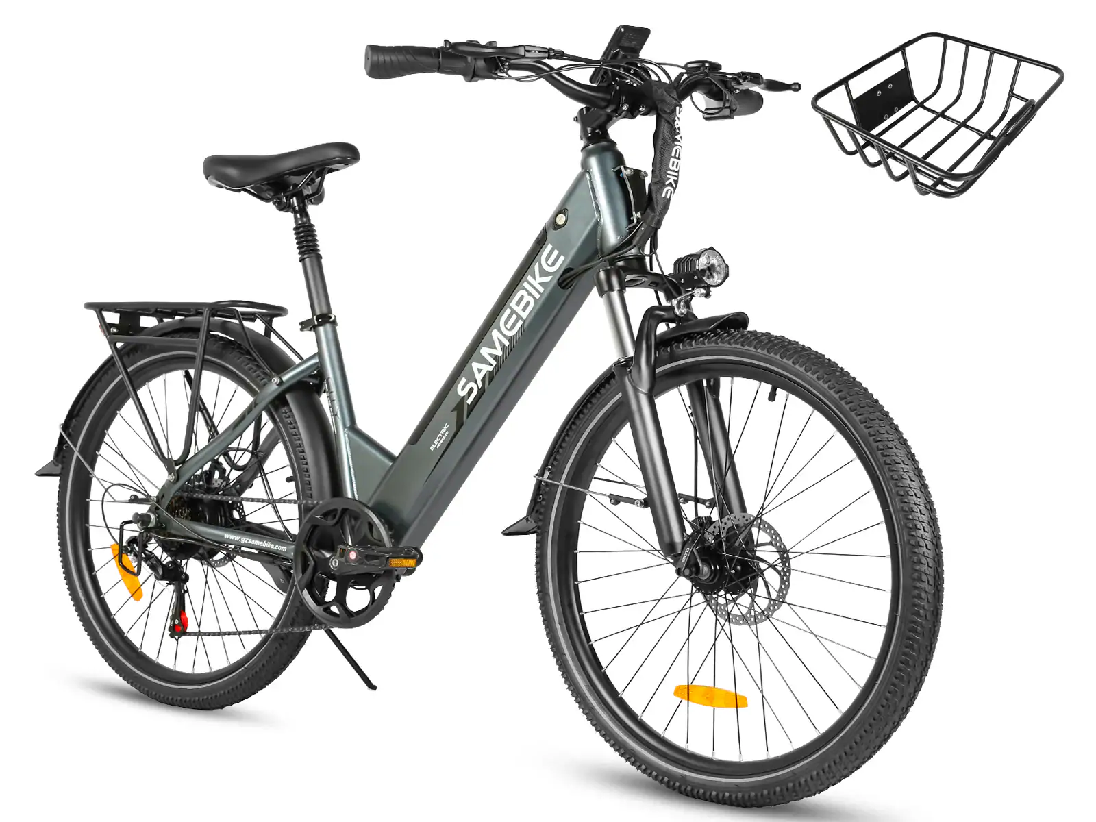 Samebike RS-A01 sähköpyörä moderni design ja vahva runko