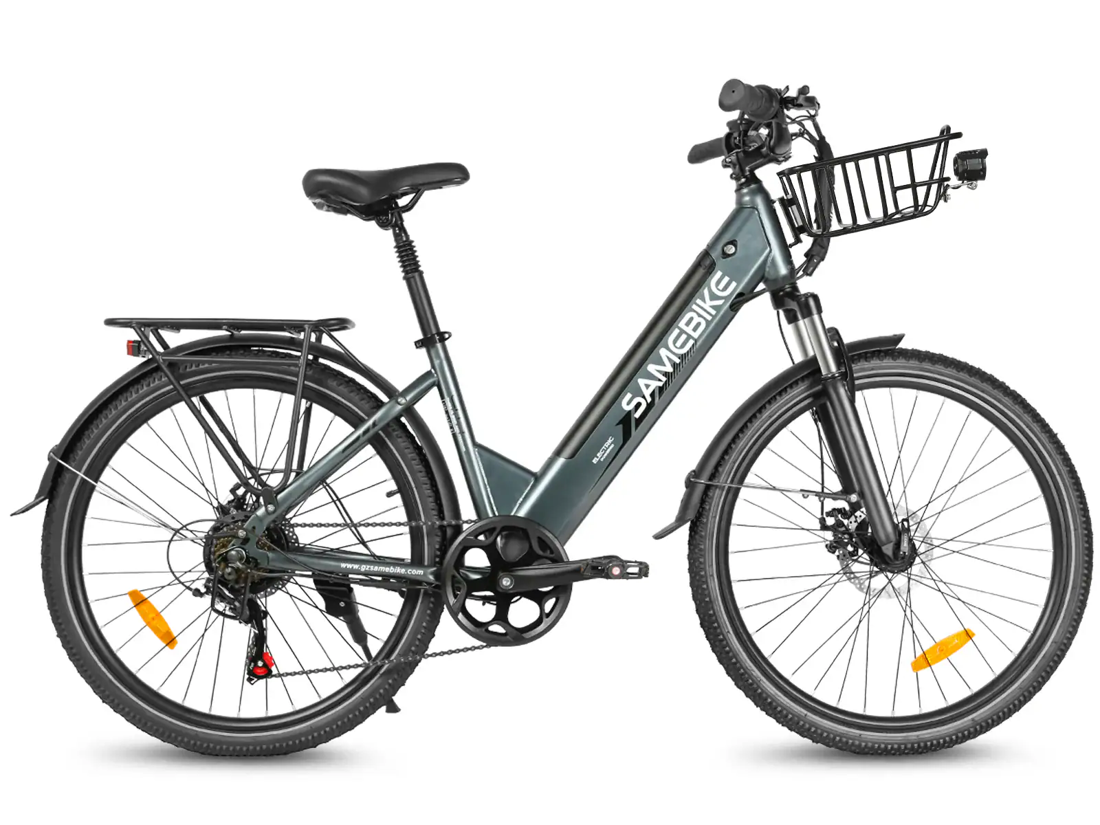 Samebike RS-A01 Pro sähköpyörä sivuprofiili