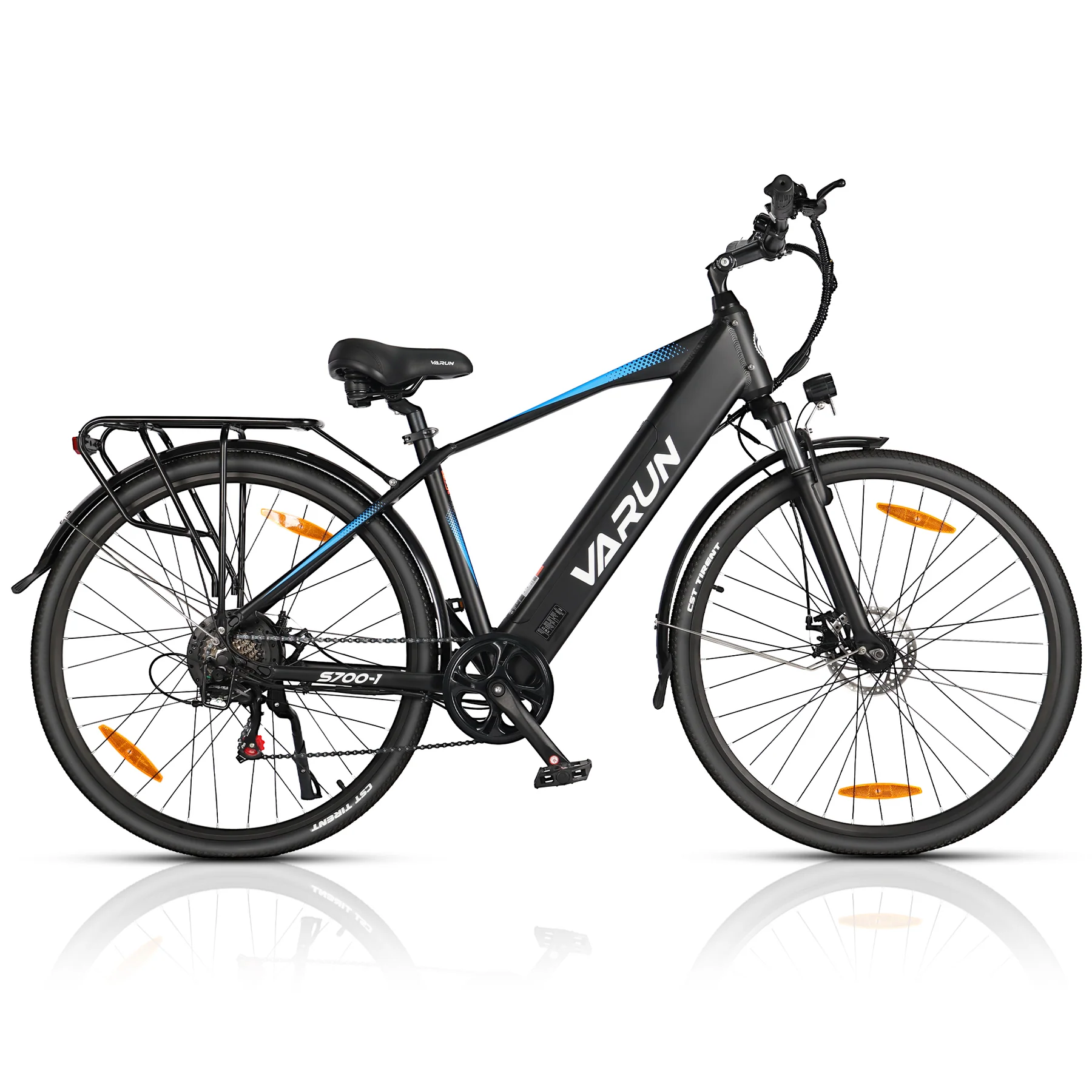 VARUN S700 -kaupunkisähköpyörä sivuprofiili