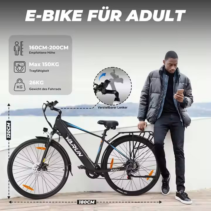 VARUN S700 -sähköpyörän akku