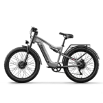 Shengmilo S600 sähköfatbike alamäessä täydess