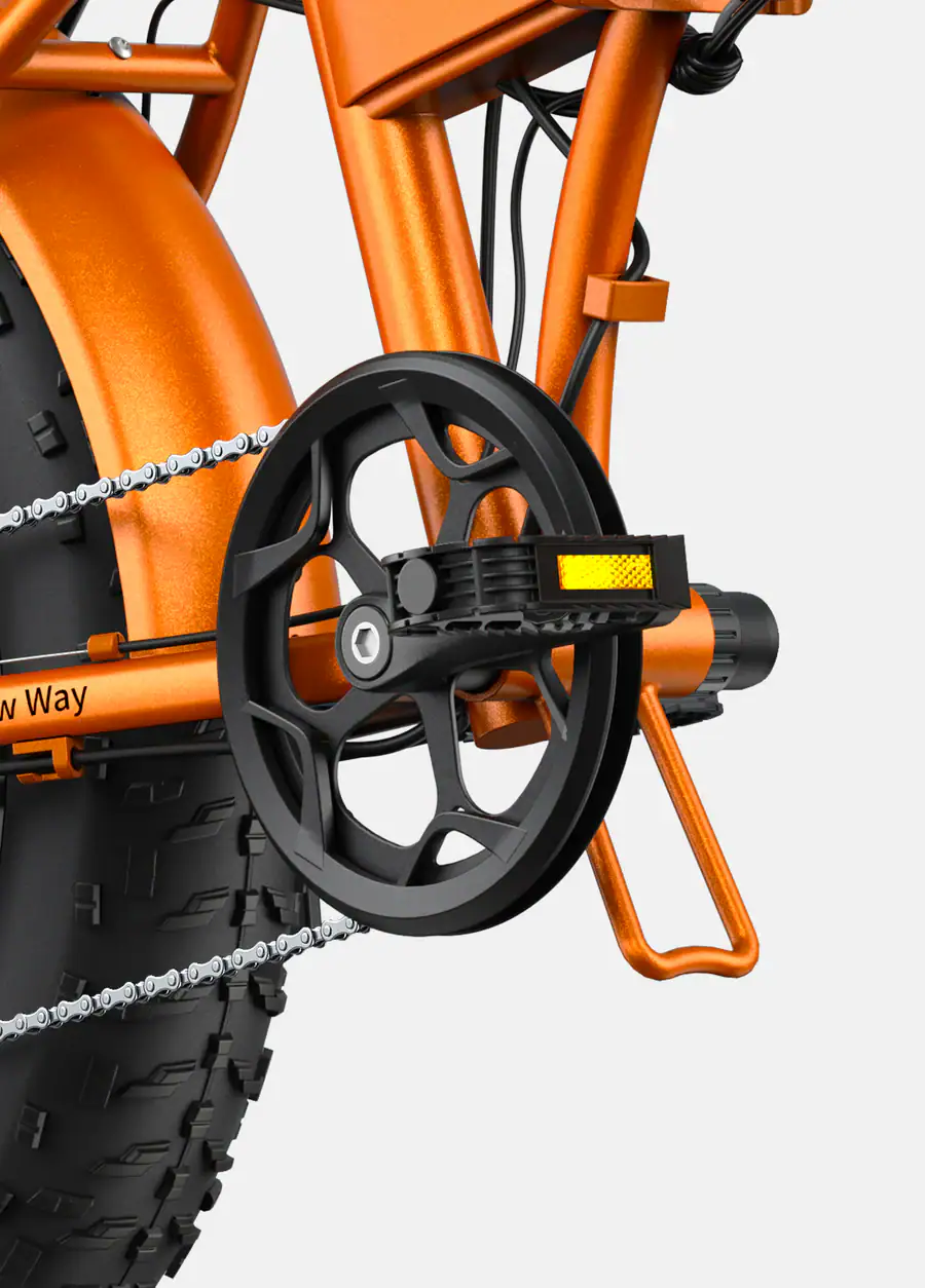 Engwe sähköfatbike mekaaniset levyjarrut – turvallinen pysäytys edessä ja takana