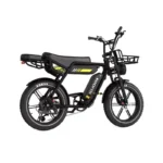 Koolux X9 Sähköfatbike poseeraa hiekkatiellä