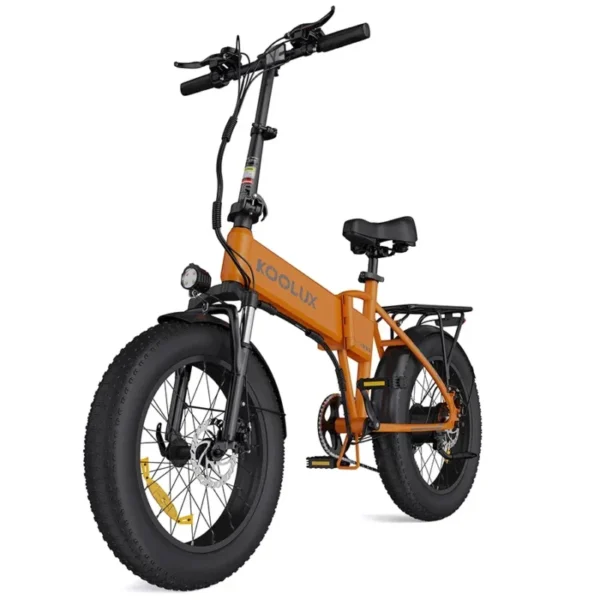 Koolux BK10S 750W taitettava sähköpyörä ylämäessä