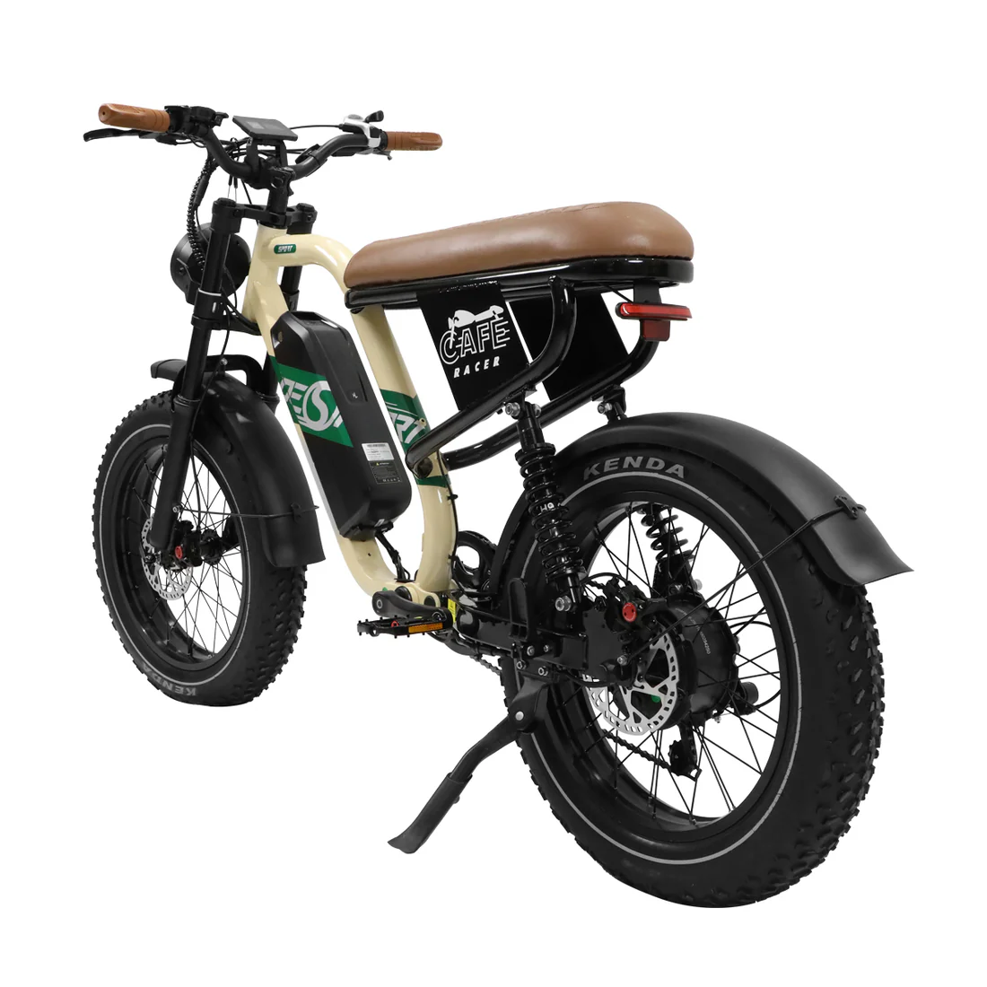 Lähikuva Onesport W66:n 20" x 4.0" fat-renkaista