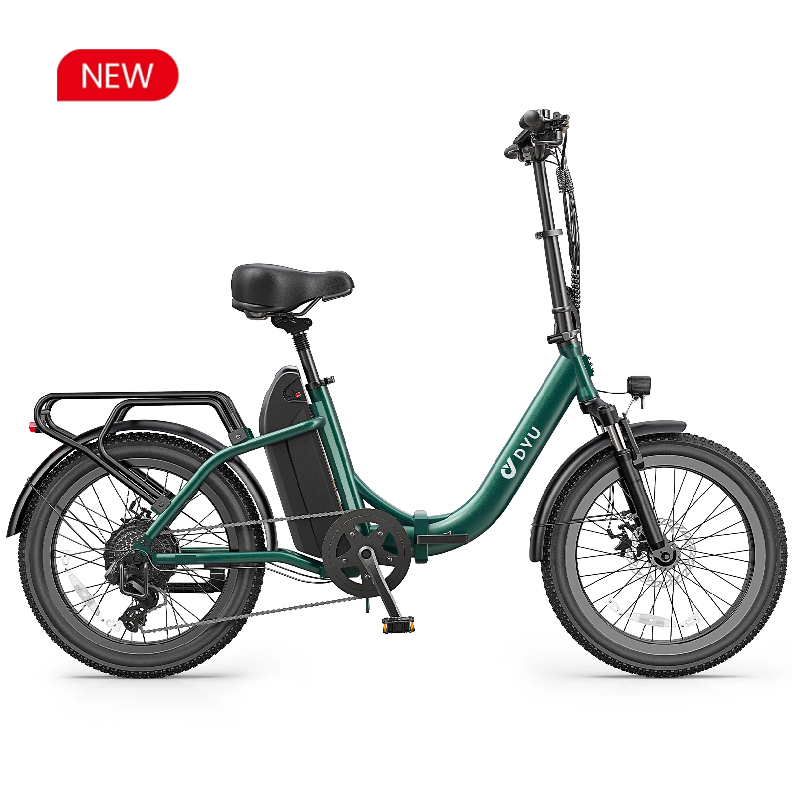 Dyu C9 250W kaupunkisähköpyörä lähikuvassa