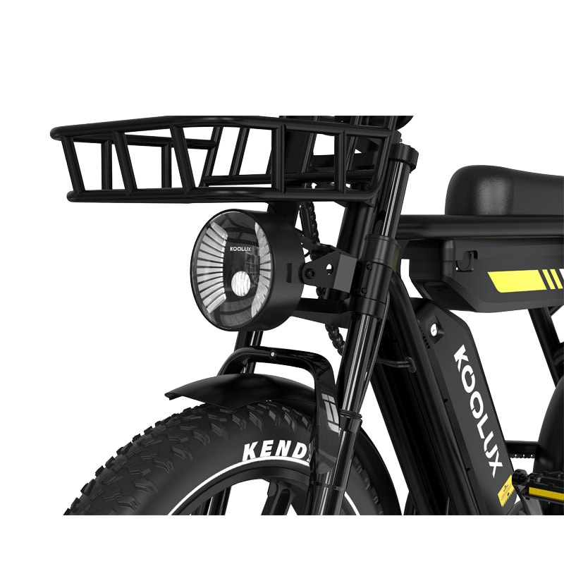 Koolux X9 PRO sähköpyörän paksut fatbike-renkaat hiekkatiellä
