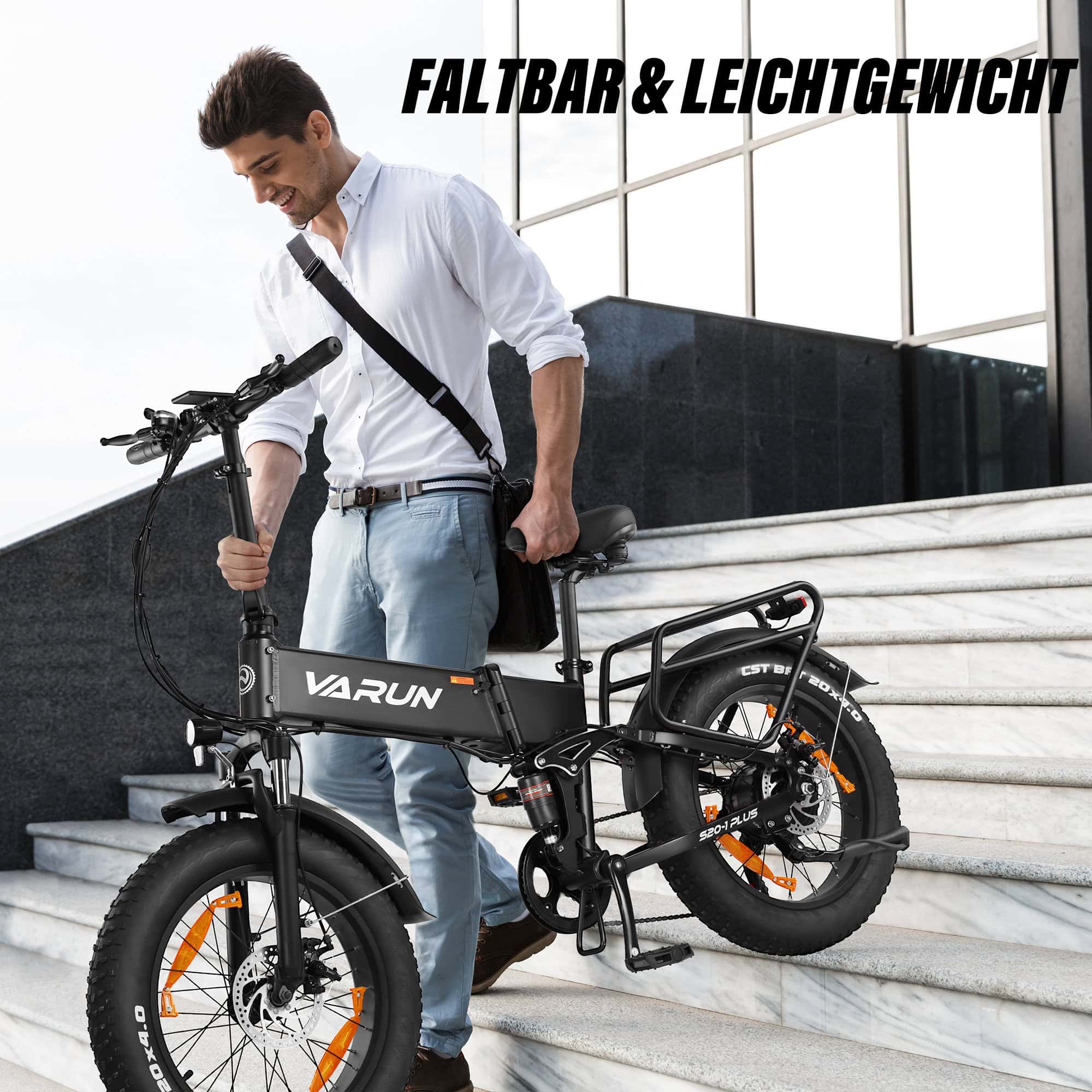 Varun S20‑2 sähköpyörän levyjarru edestä