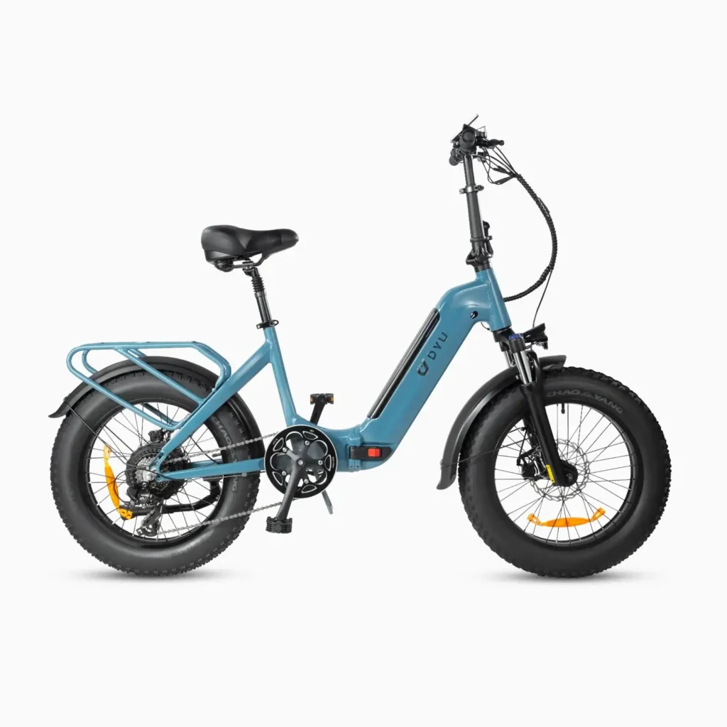 DYU FF500 sähköfatbike profiilikuva kaupungissa