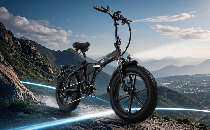CMACEWHEEL GW20 - 750W - Taitettava sähköpyörä taitettuna auton takakonttiin