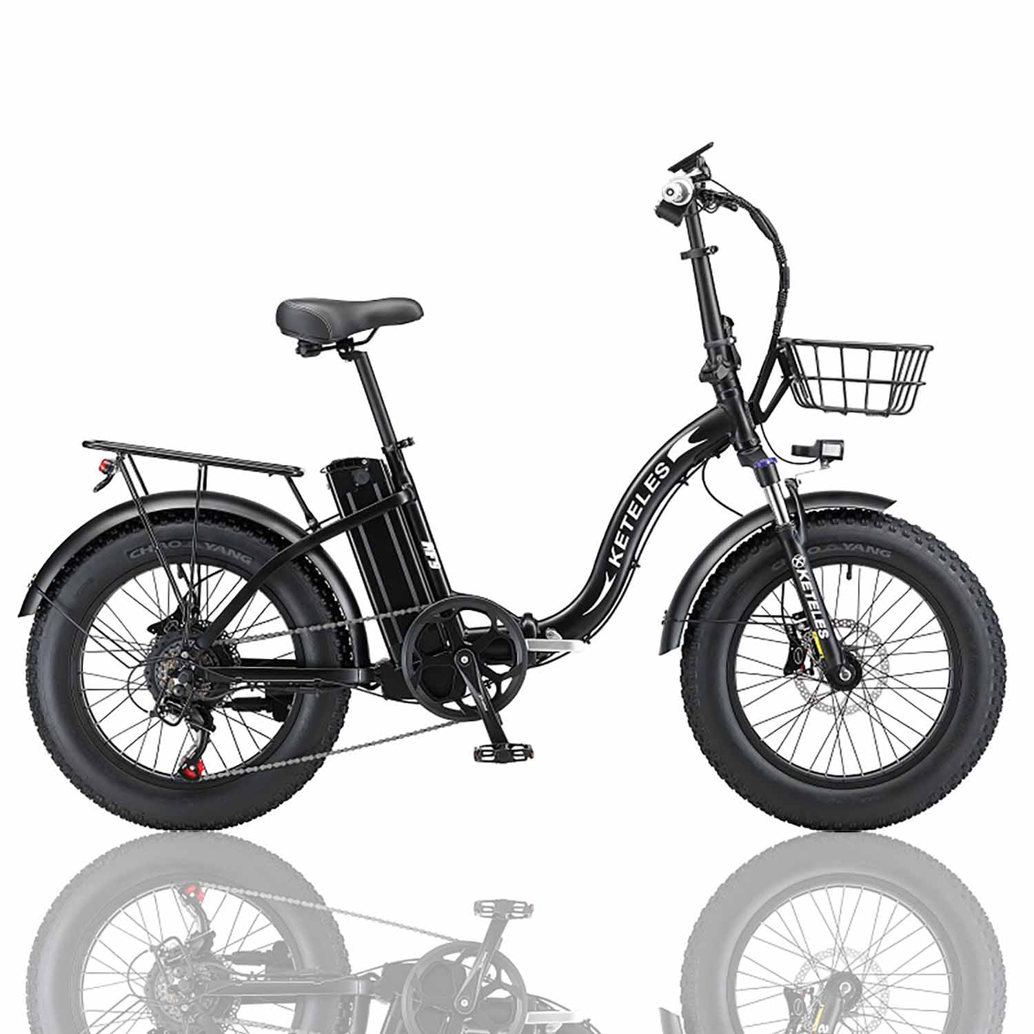 "Keteles KF9 sähköpyörä Shimano 21-vaihteella"