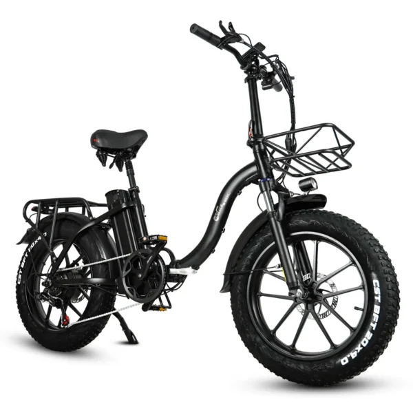 CMACEWHEEL Y20 - 500W - Taitettava sähköpyörä hiekkarannalla pysäköitynä