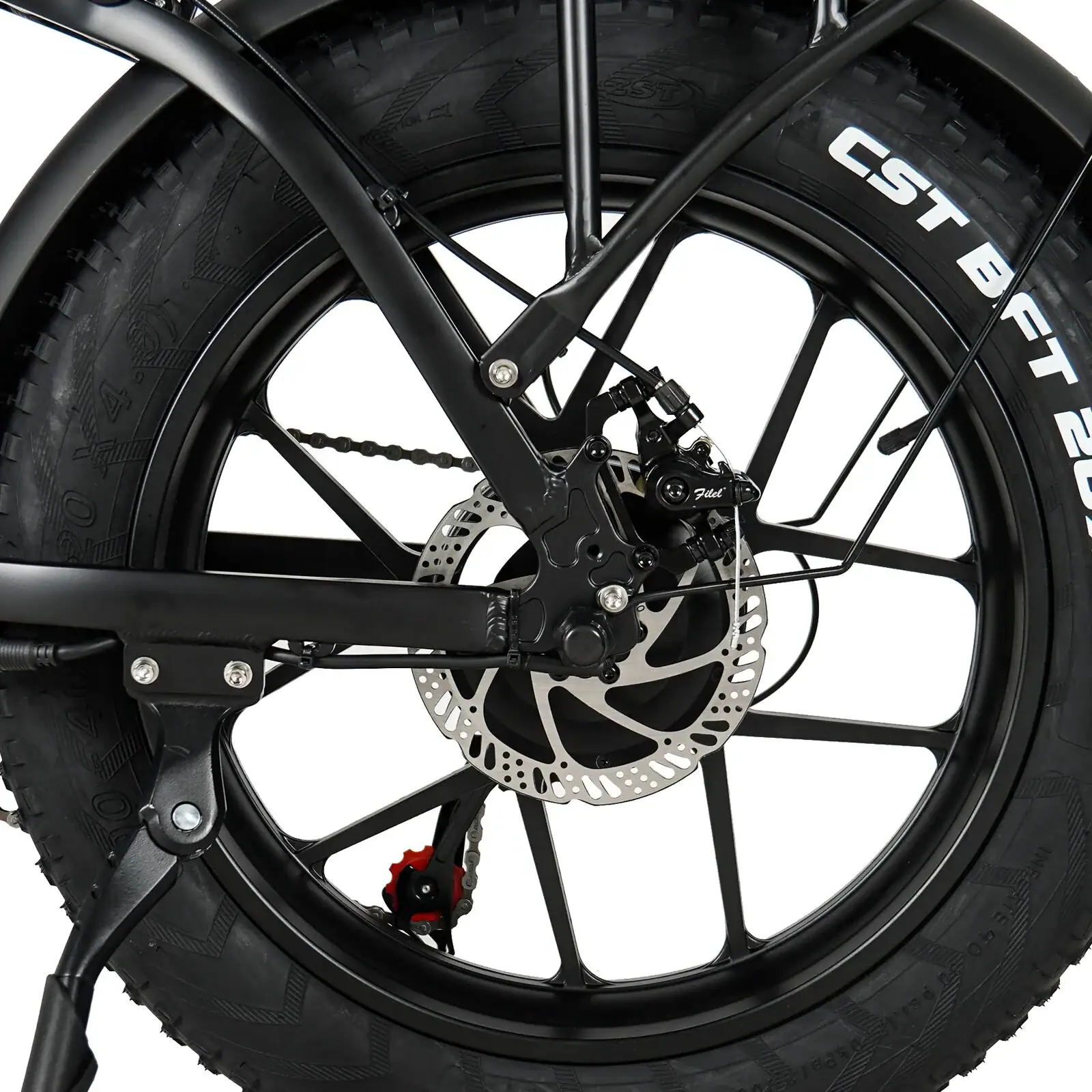 CMACEWHEEL Y20 - 500W - Taitettava sähköpyörä lumisessa ympäristössä