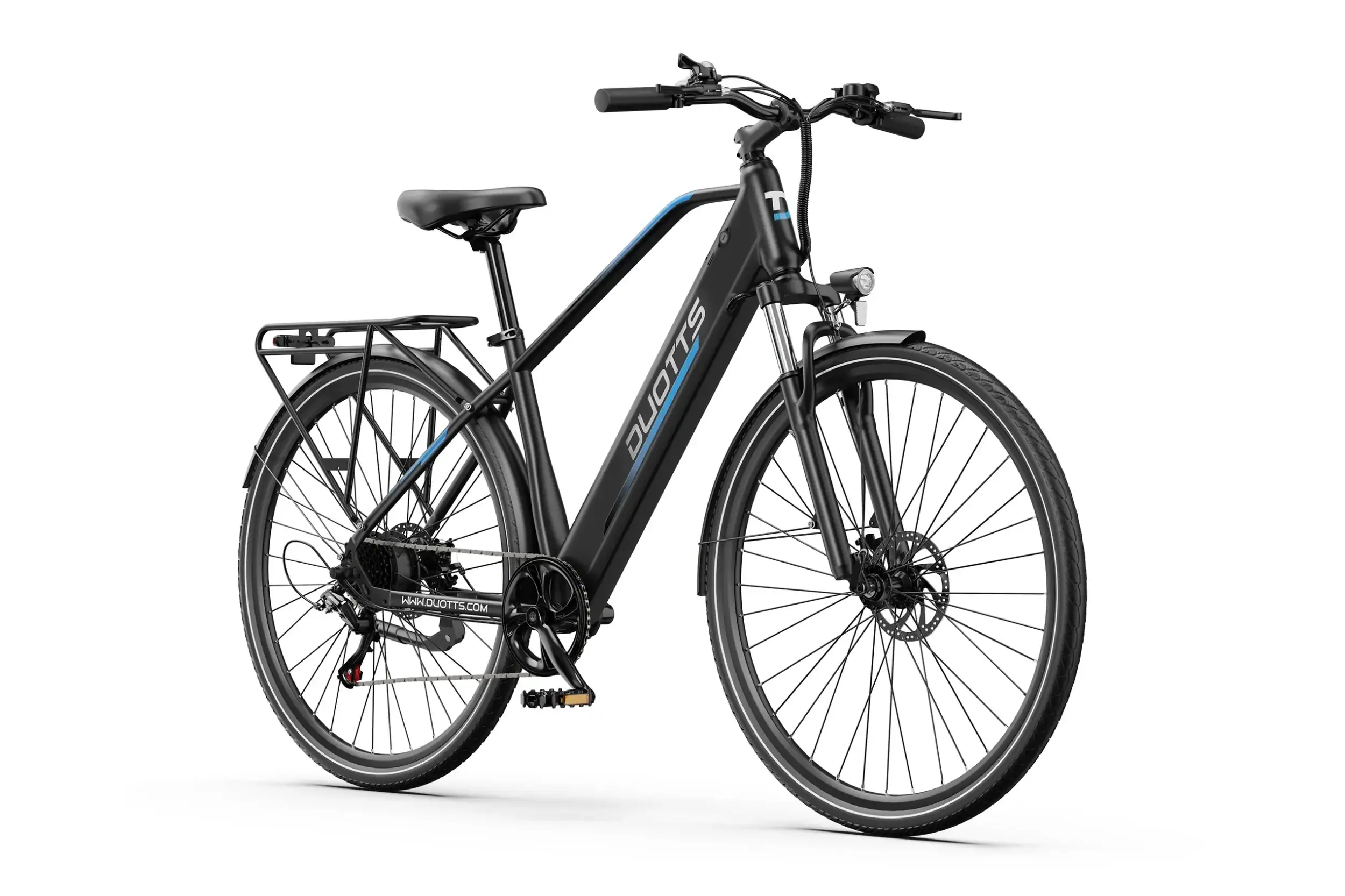 Duotts C29 Lite sähköpyörä musta 27.5 kevyt kaupunkipyörä