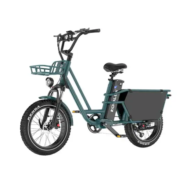Koolux X7 Pro sähköpyörä sivuprofiili leveillä renkailla