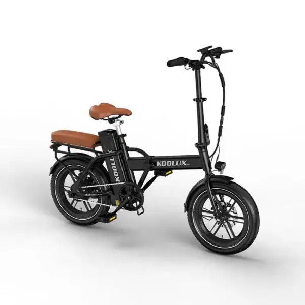 Koolux X10 taitettava sähköfatbike leveillä renkailla kaupunkiin ja maastoon