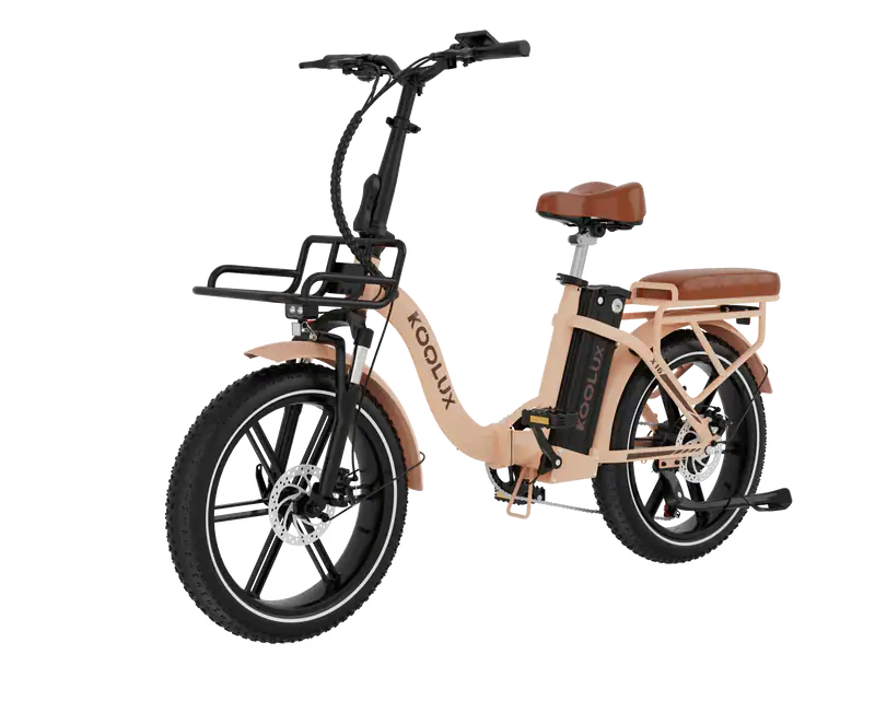 Koolux X16 e-bike edestä kuvattuna
