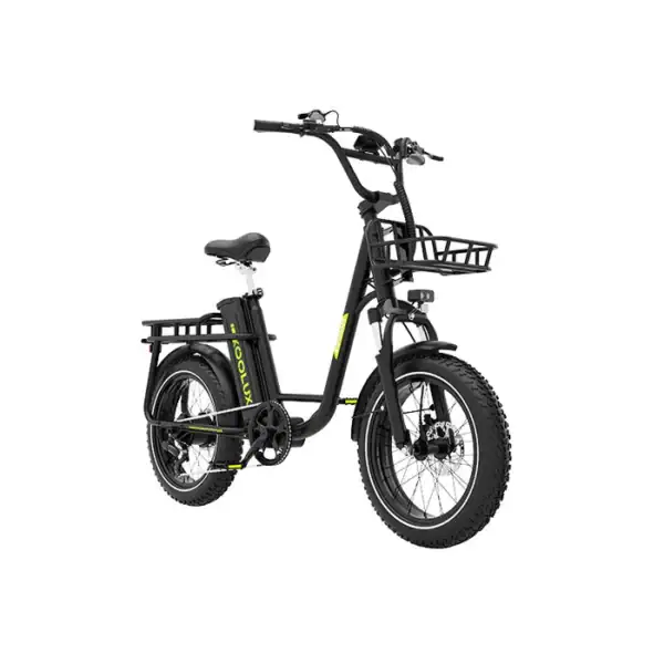 Koolux X7 sähköpyörä sivuprofiili leveärenkaisena fatbike mallina