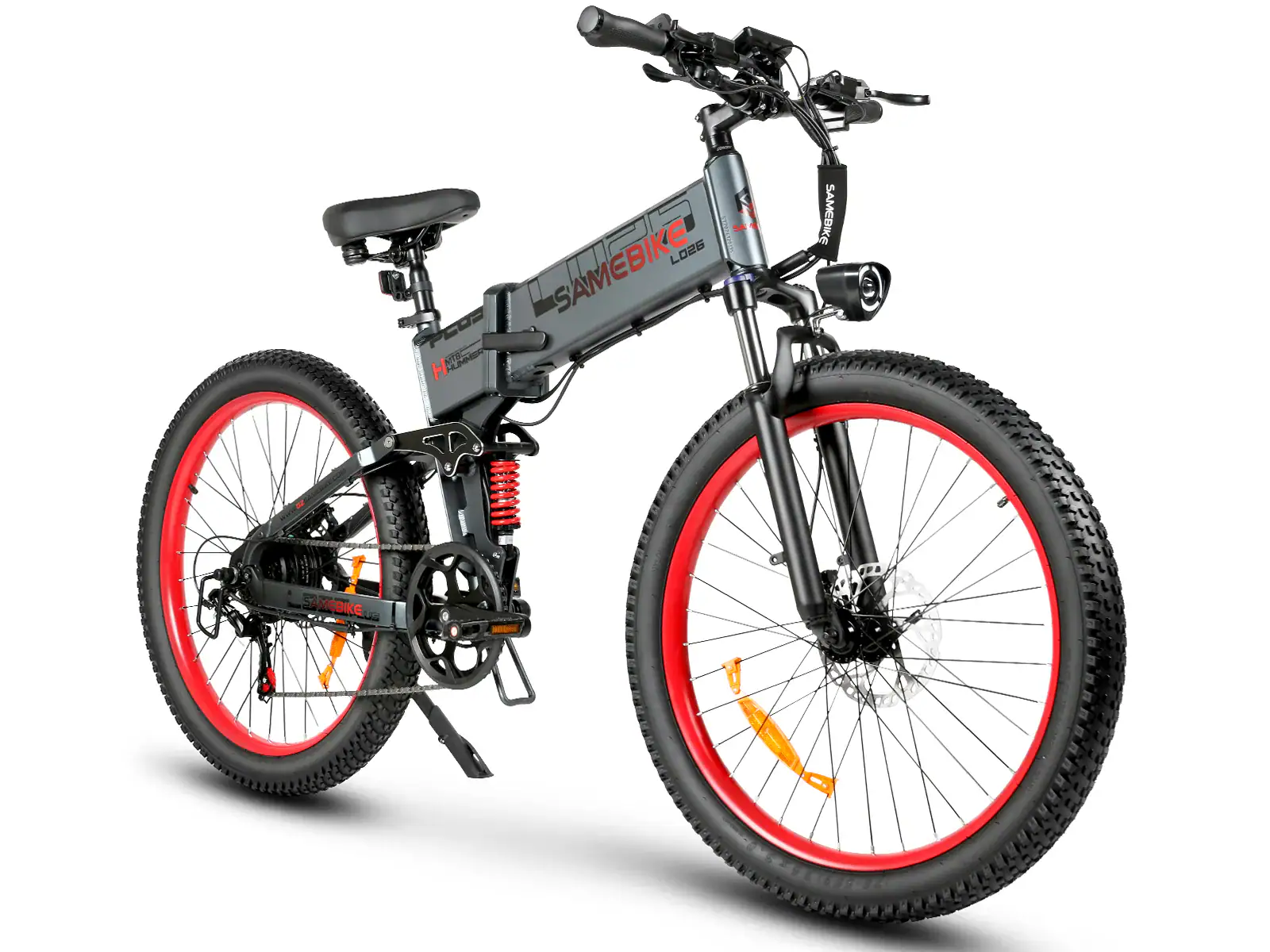 Samebiko LO26 Plus 1000W sähköfatbike leveillä renkailla maastoajoon