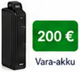 sähköpyörän vara-akku